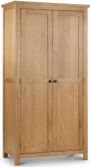 Marlborough Waxed Oak 2 Door Wardrobe