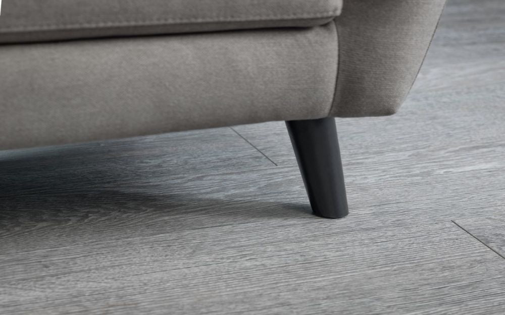 Monza Grey Linen Fabric 2 Seater Sofa