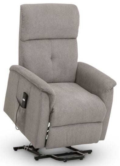 Ava Rise Taupe Chenille Recliner Chair