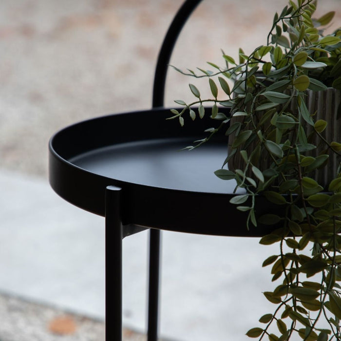 Melbury Black Side Table