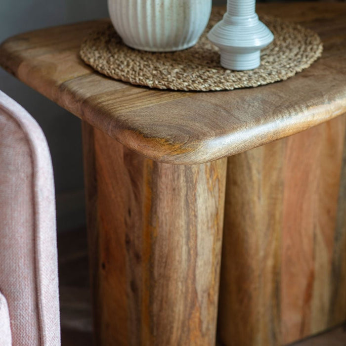 Hoffman Mango Wood Side Table