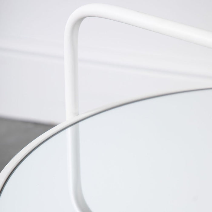 Fawley White Round Coffee Table