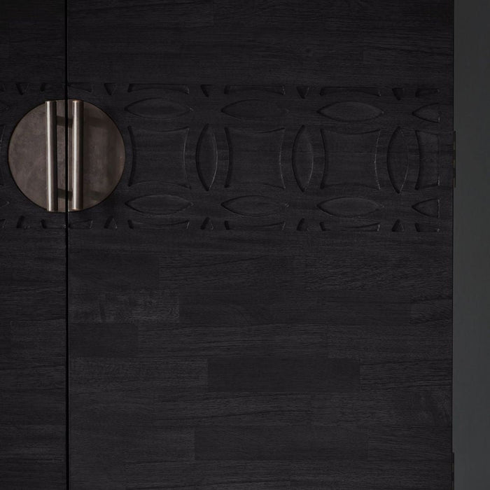 Boho Boutique Wood Drinks Cabinet