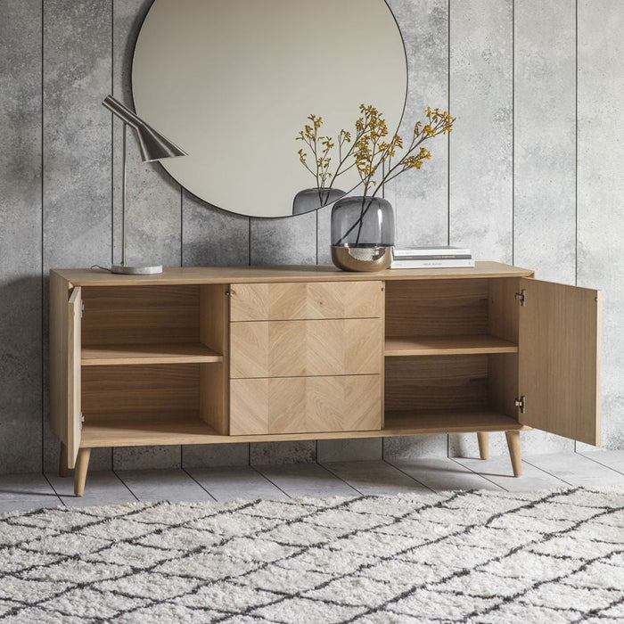 Milano 2Dr/3Drwr Sideboard