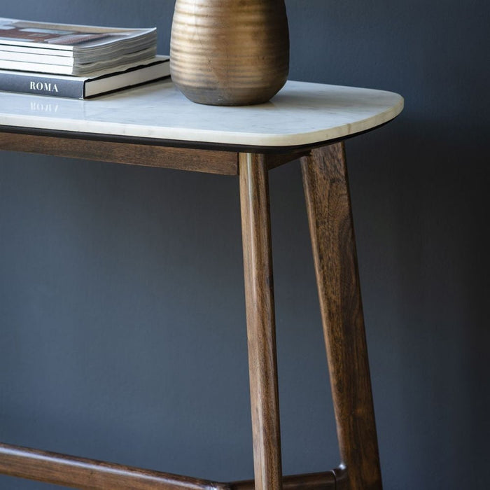 Barcelona Marble Top 120cm Console Table