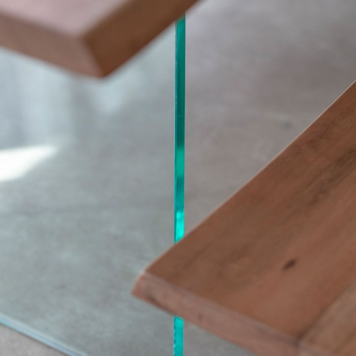 Ferndale 200cm Wood and Glass Dining Table