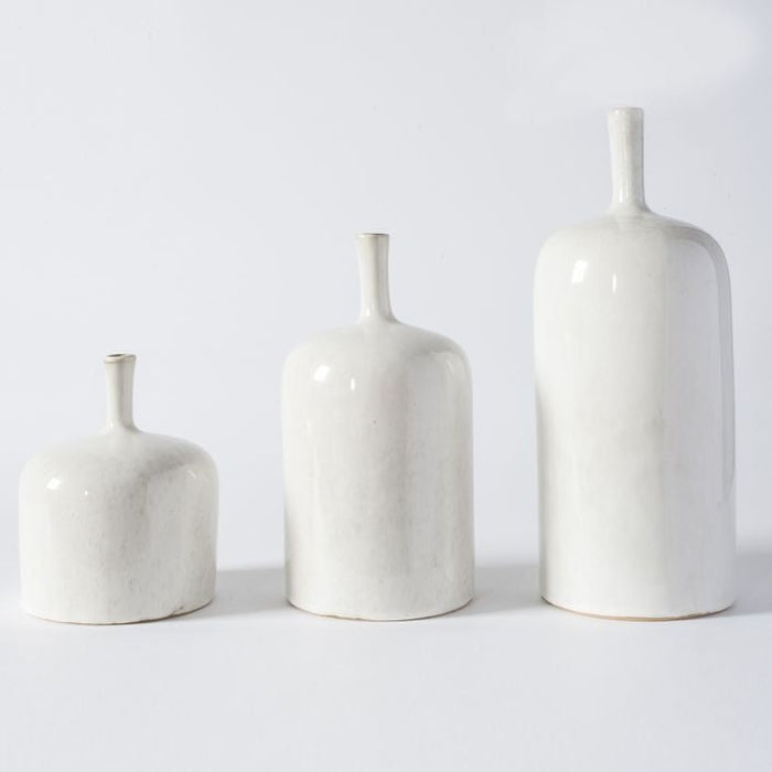 Vormark Natural Ceramic Ornament (Set of 3)