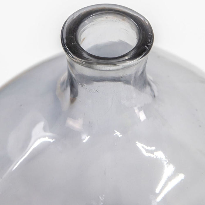 Burwell Grey Glass Large Bottle Vase