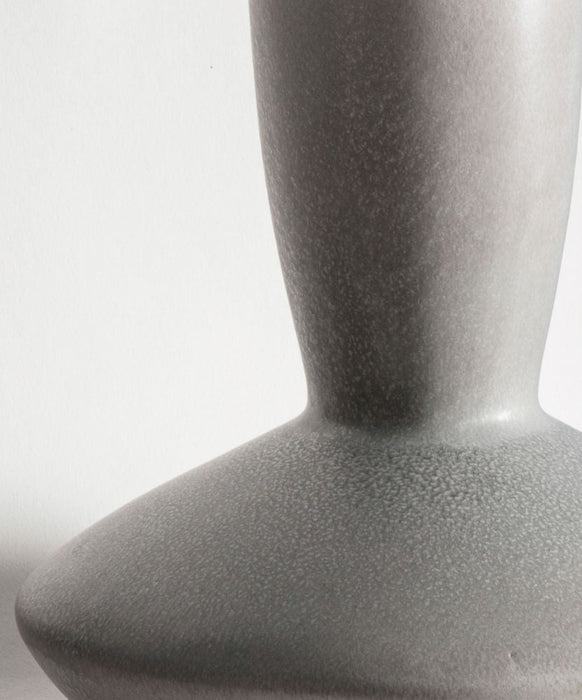 Kami Grey Stoneware Vase