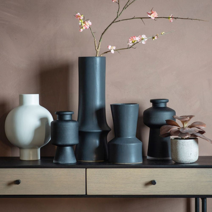 Oshima White Vase -21cm