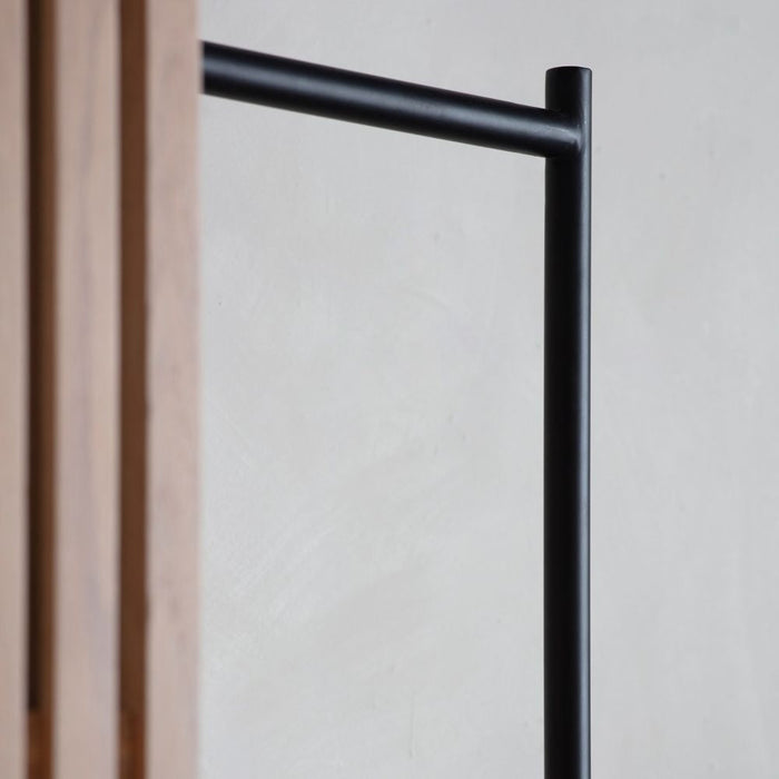 Okayama Japandi Style Oak Open Wardrobe