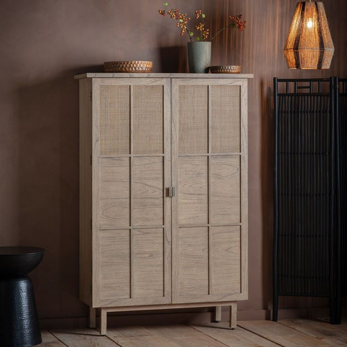 Kyoto Mindy Wood 2 Door Cupboard