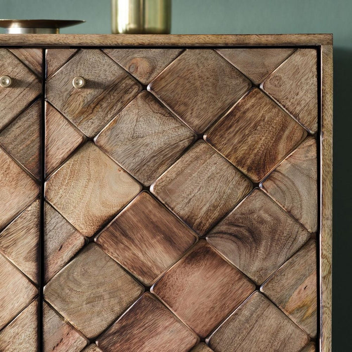 Tuscany 2 Door Sideboard Burnt Wax