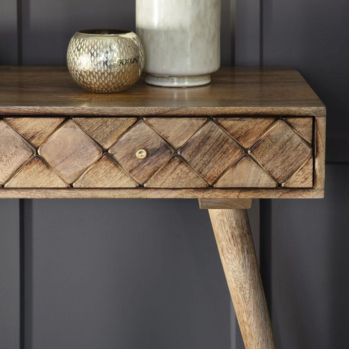 Tuscany Burnt Wax Console Table