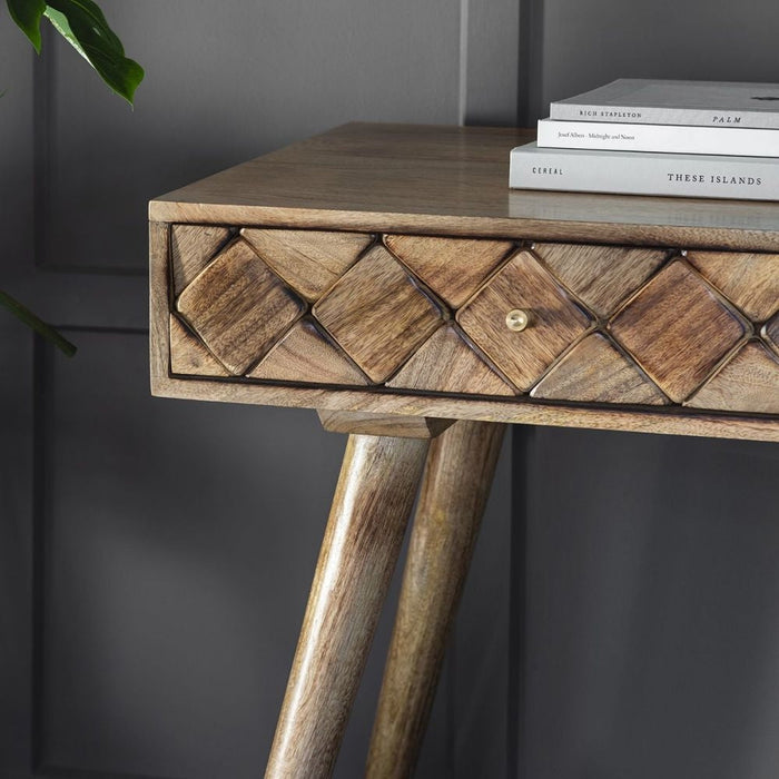 Tuscany Burnt Wax Console Table