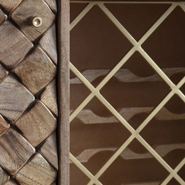 Tuscany Burnt Wax Mango Wood Large Sideboard