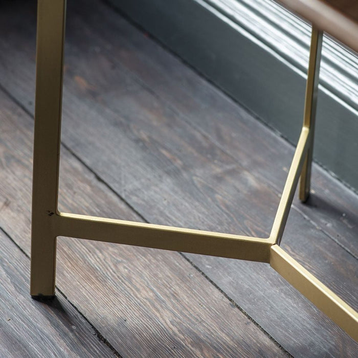 Tate Acacia Wood Drinks Cabinet - 2 Doors