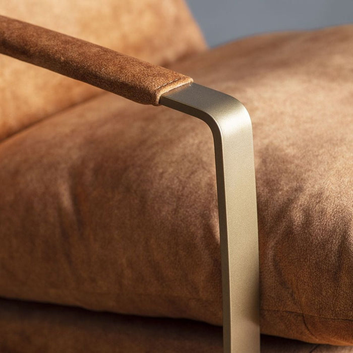Fabien Ochre Lounger