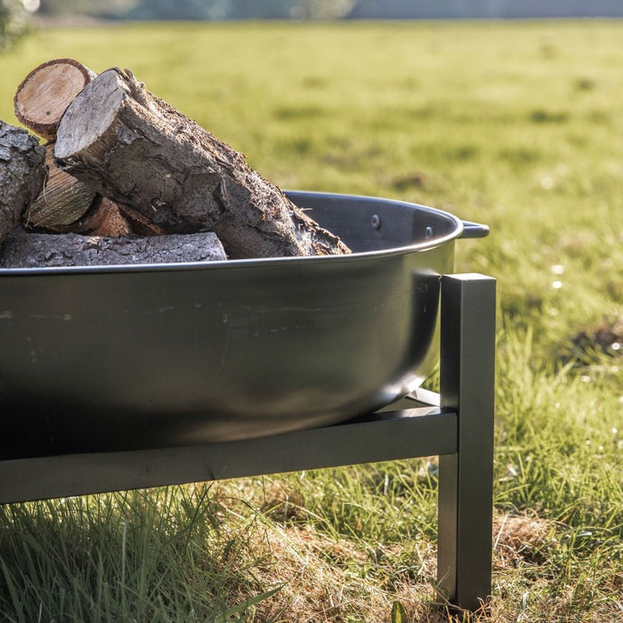 Casoli Black Outdoor Garden Firepit