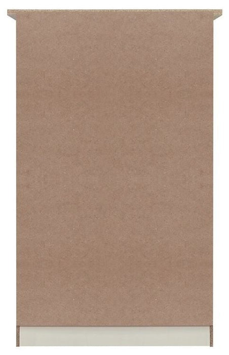 Highgate Cream and Oak Effect Wardrobe - 3 Doors