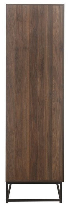 Houston Walnut 4 Door Wardrobe
