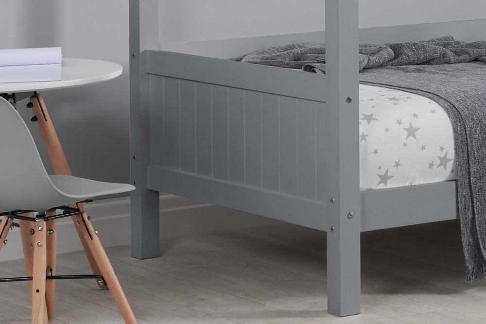 Kids Grey Home Bed