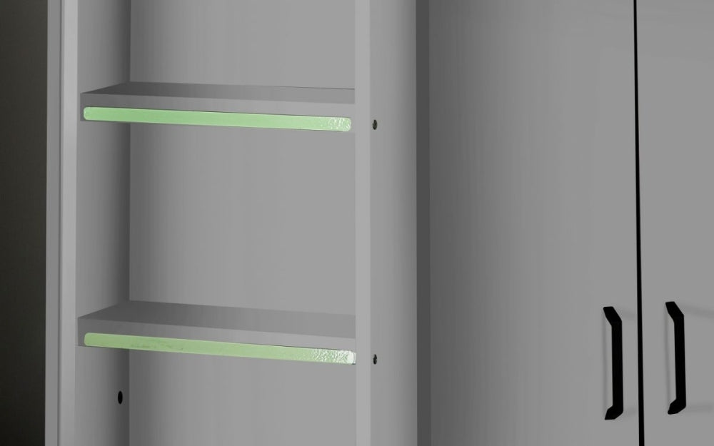 Hercules White High Sleeper Bed