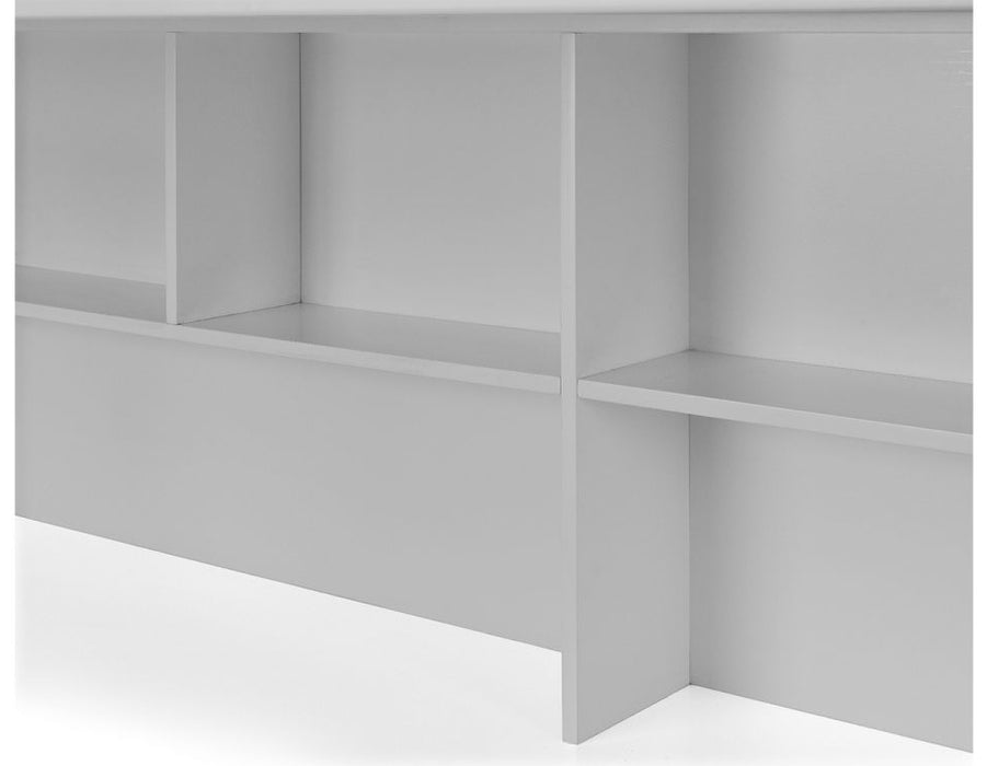 Titan Dove Grey High Sleeper Bed