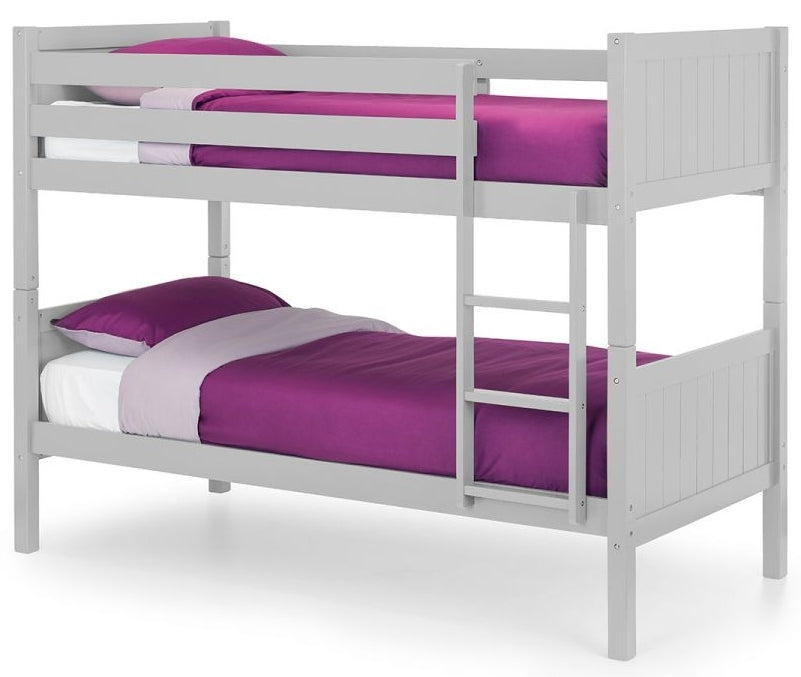 Bella Dove Grey Bunk Bed
