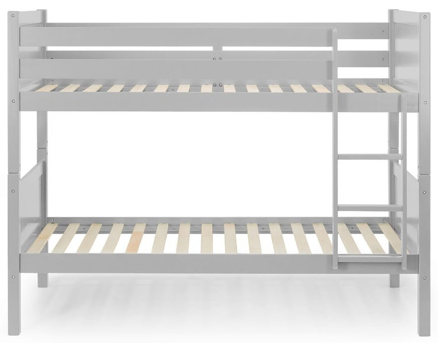 Bella Dove Grey Bunk Bed