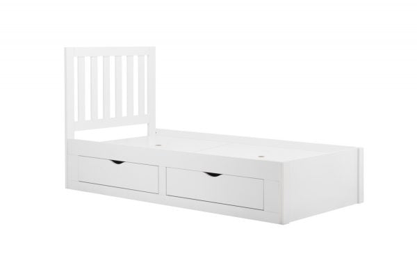 Appleby Kids White Bed