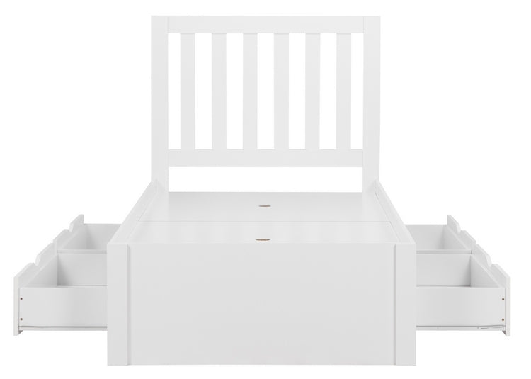 Appleby Kids White Bed