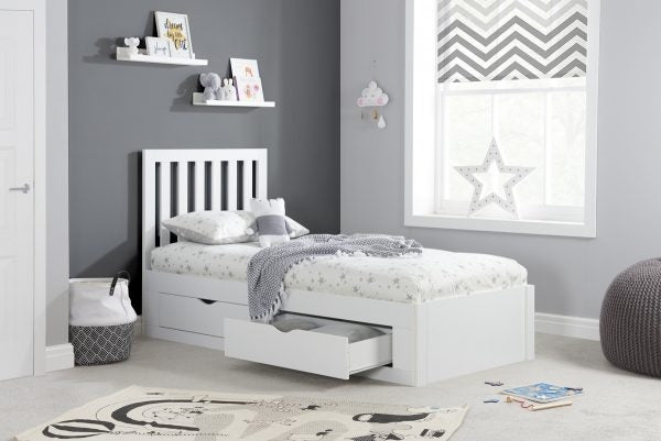 Appleby Kids White Bed
