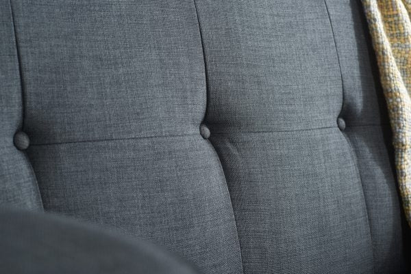 Farrow Grey Fabric 3 Seater Sofa Bed