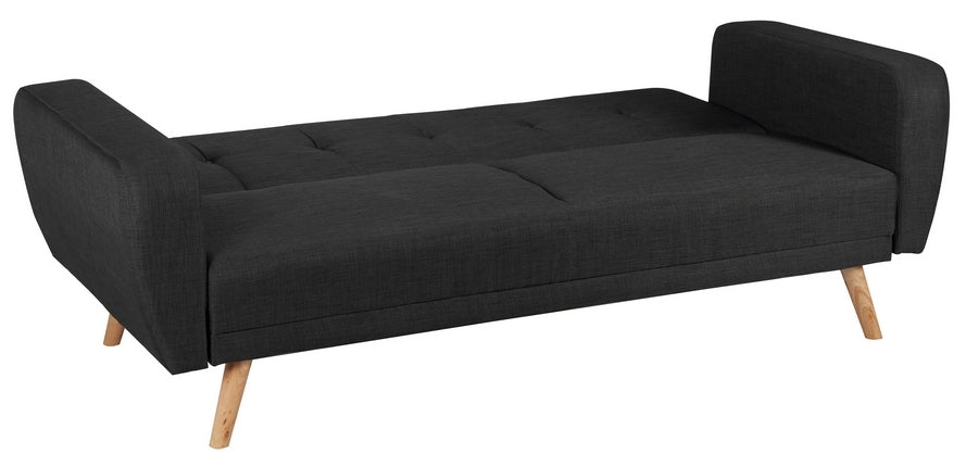 Farrow Grey Fabric 3 Seater Sofa Bed