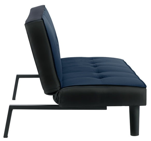 Aurora Midnight Blue Fabric Sofa Bed