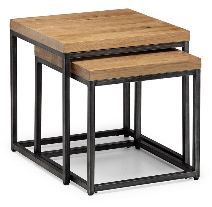 Brooklyn Rustic Nest of 2 Tables