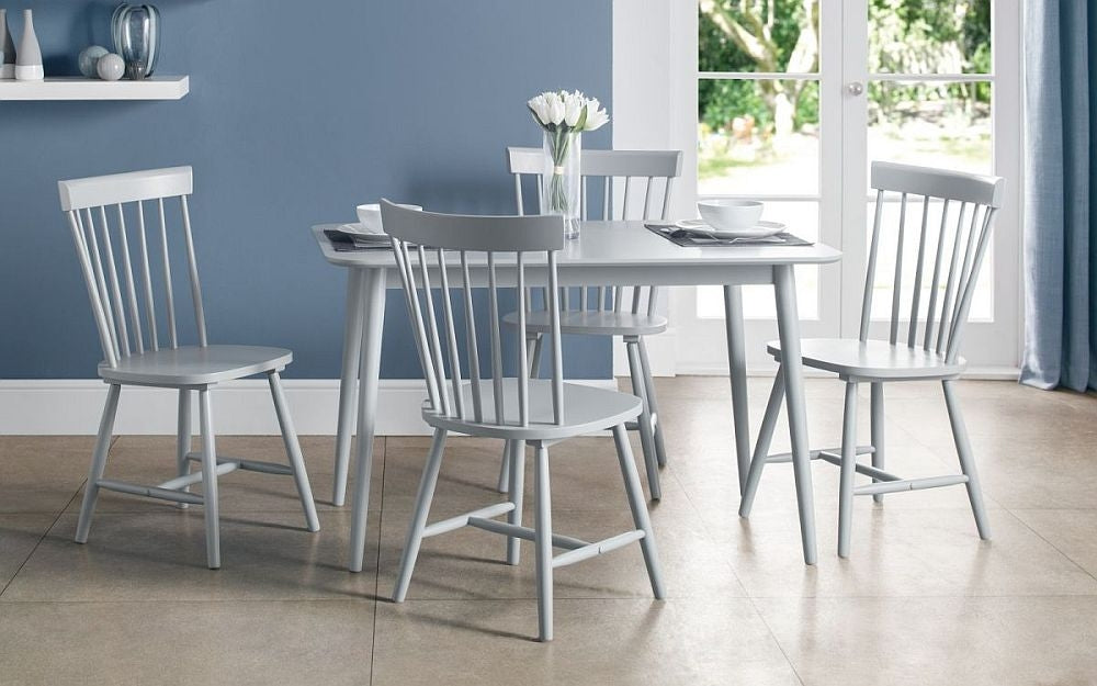 Torino Lunar Grey 2-4 Seater Dining Table and 4 Chairs