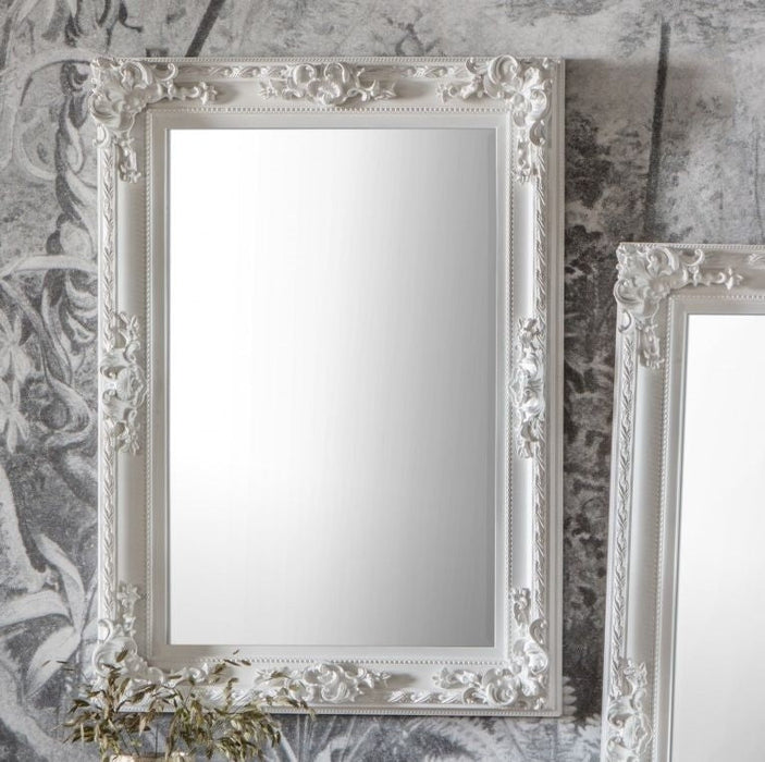 Altori White Rectangular Mirror - 83cm x 114.5cm