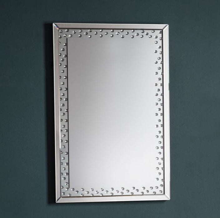 Eastmoore Silver Rectangular Mirror - 60cm x 90cm