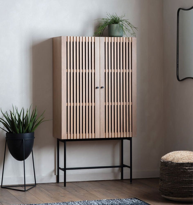 Okayama 2 Door Cocktail Cabinet