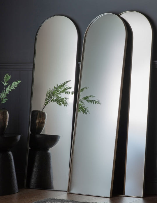 Hurston Black Arch Mirror - 50cm x 170cm