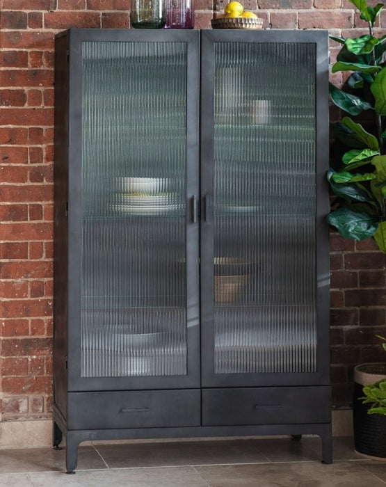Rye 2 Door 2 Drawer Display Unit