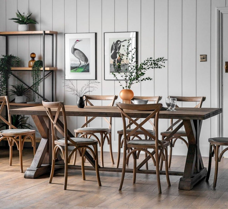 Ashbourne 220cm Mango Wood Large Dining Table