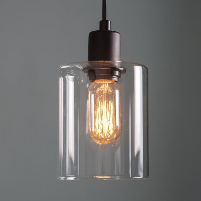 Toledo Black Single Pendant Light