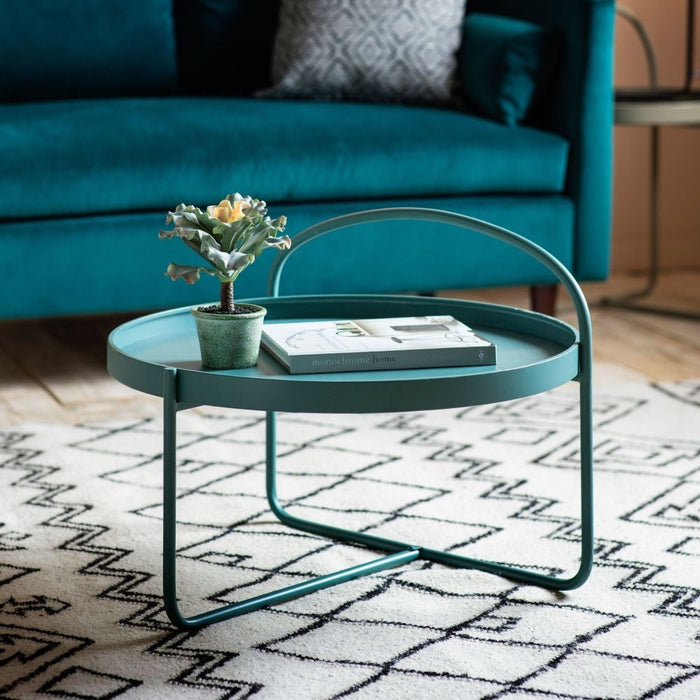 Melbury Teal Coffee Table