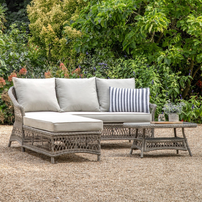 Menton Stone Chaise Set
