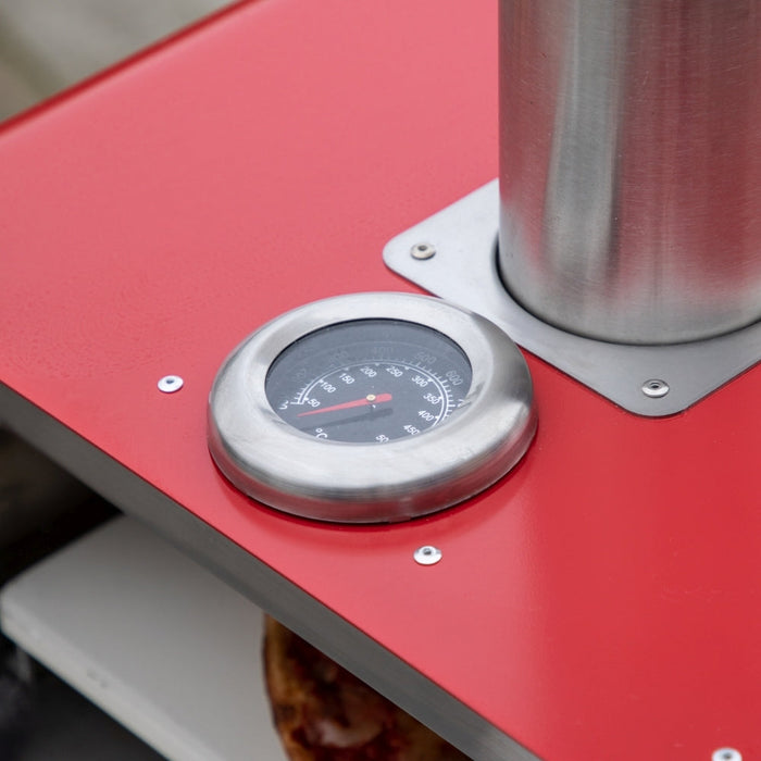 Sassari Red Pellet Pizza Oven