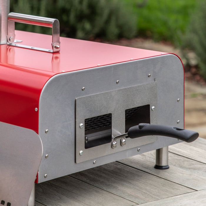 Sassari Red Pellet Pizza Oven
