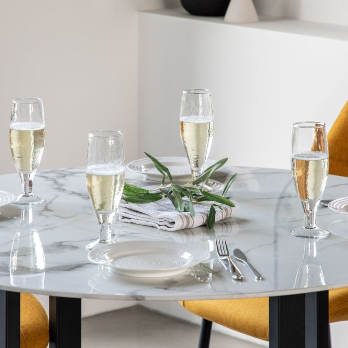 Connolly Dining Table White Effect